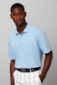 Polo Shirt Gildan Mens DryBlend Pique(3x lichtblauw maat S)